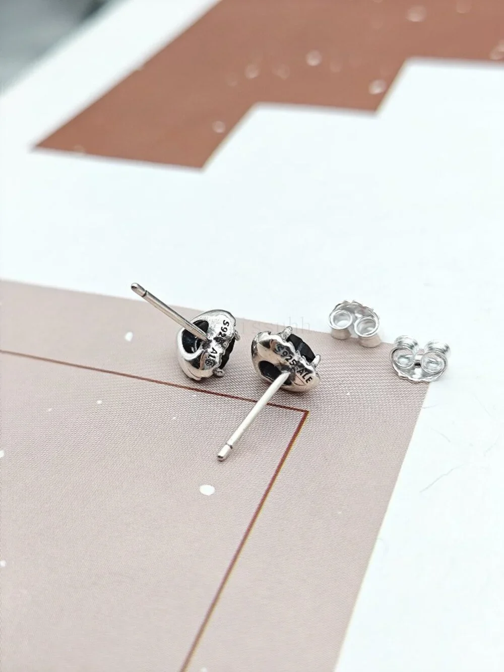 Pandora Elevated Heart Stud Earrings